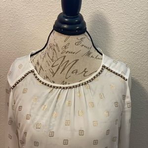 Liz Claiborne Career white blouse 👚